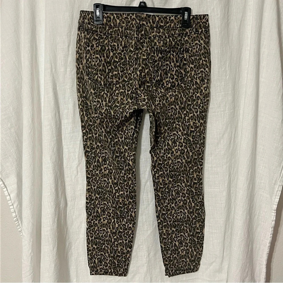 Women's d. Jeans Leopard Print Denim Jeggings Size 10 - Picture 2 of 4